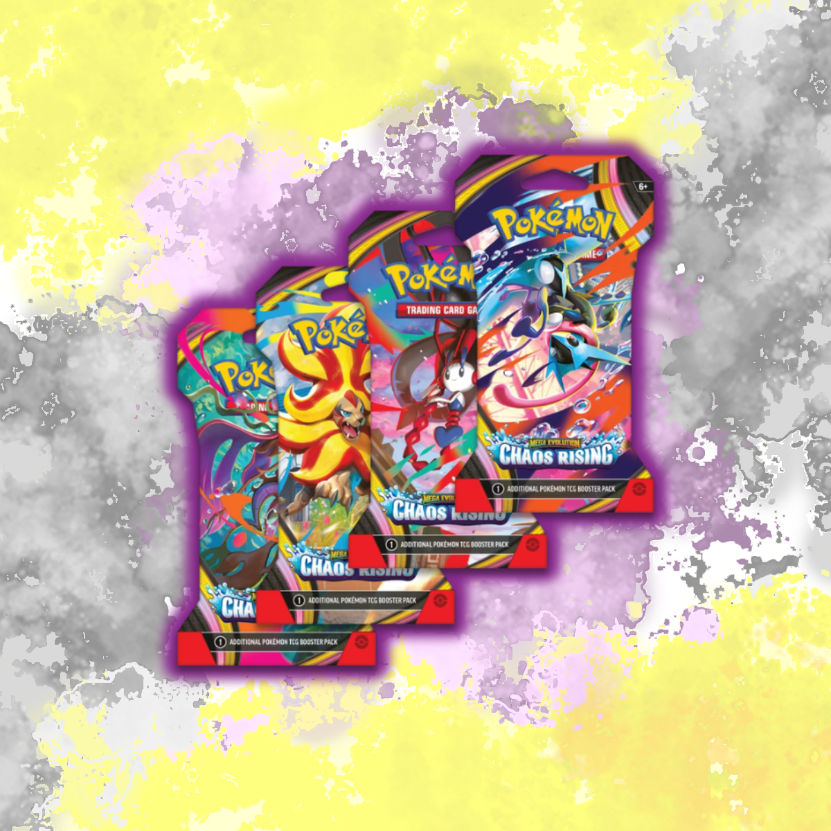 English) Pokémon - Chaos Rising - Sleeved Booster Pack