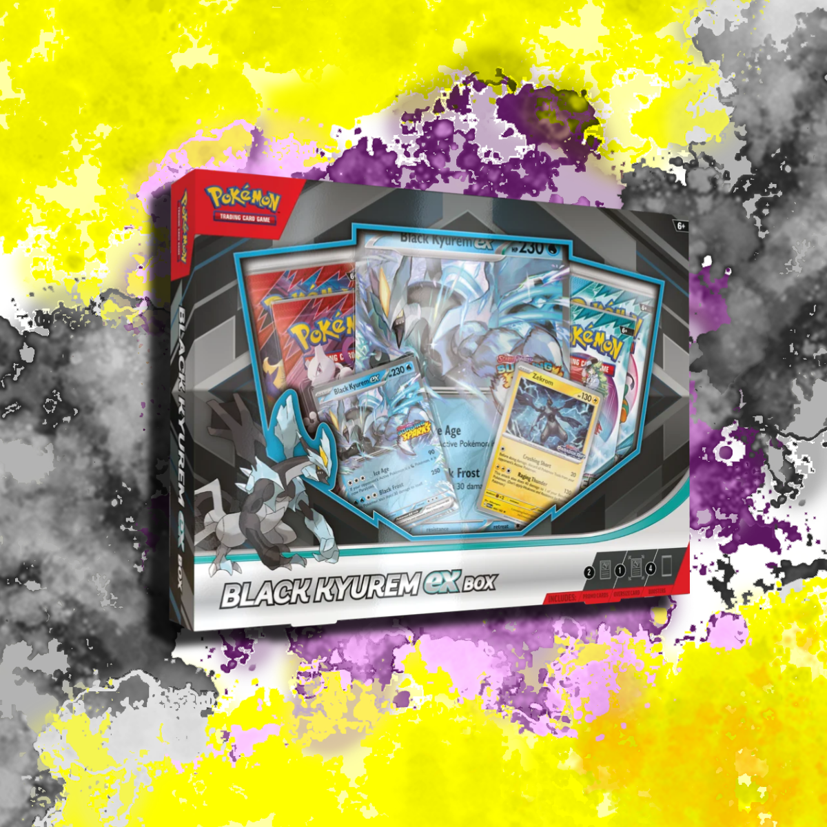 (English) Pokémon - Black Kyurem ex Box