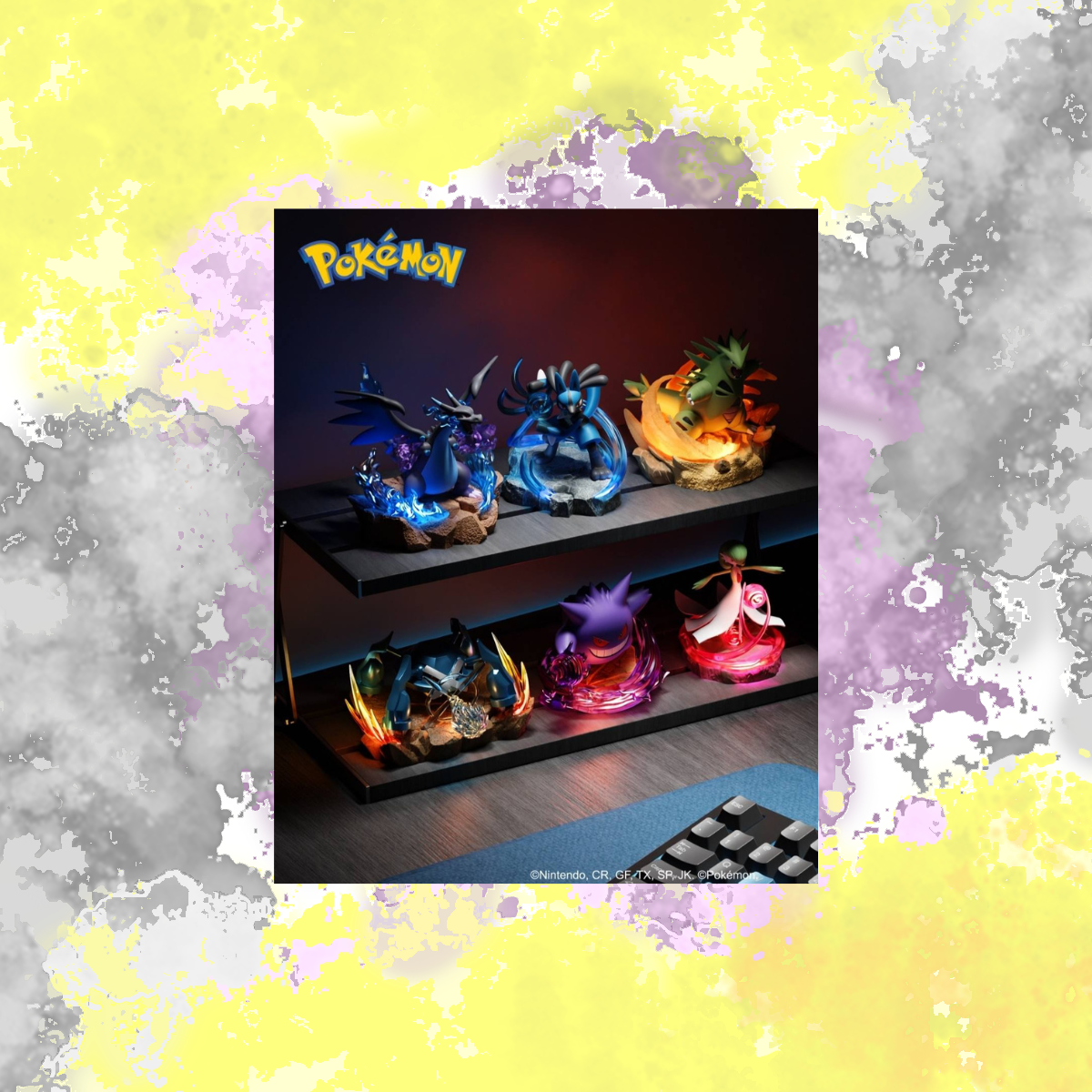 Holly Box - Pokémon Full Battle Light Up Figure Set - Choose your Pokémon!