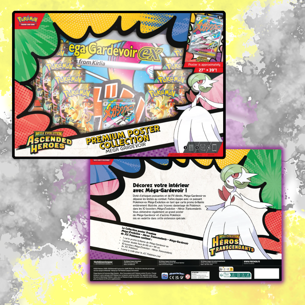 (English) Pokémon - Ascended Heroes Premium Poster Collection