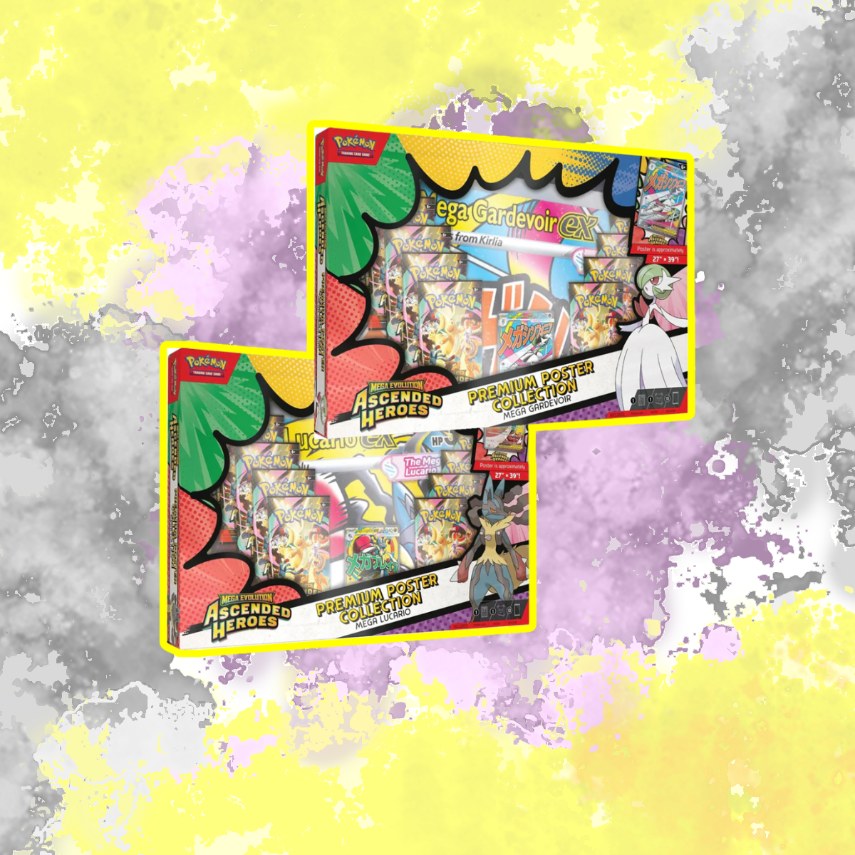 (English) Pokémon - Ascended Heroes Premium Poster Collection