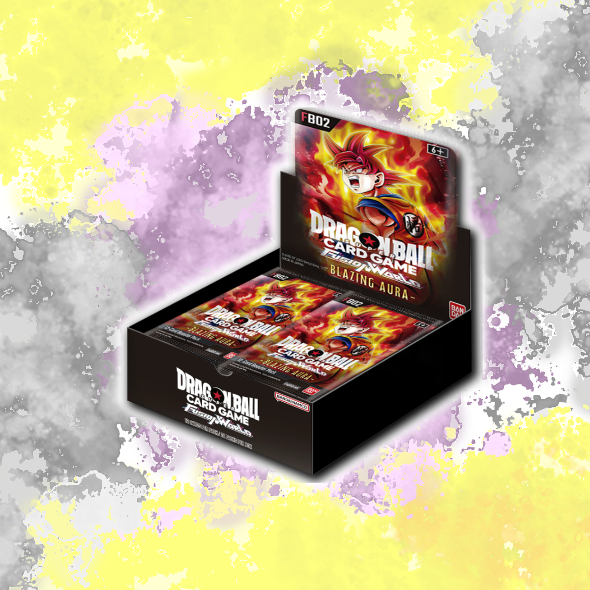 (English) Dragon Ball Fusion World - FB02 Blazing Aura - Booster Box