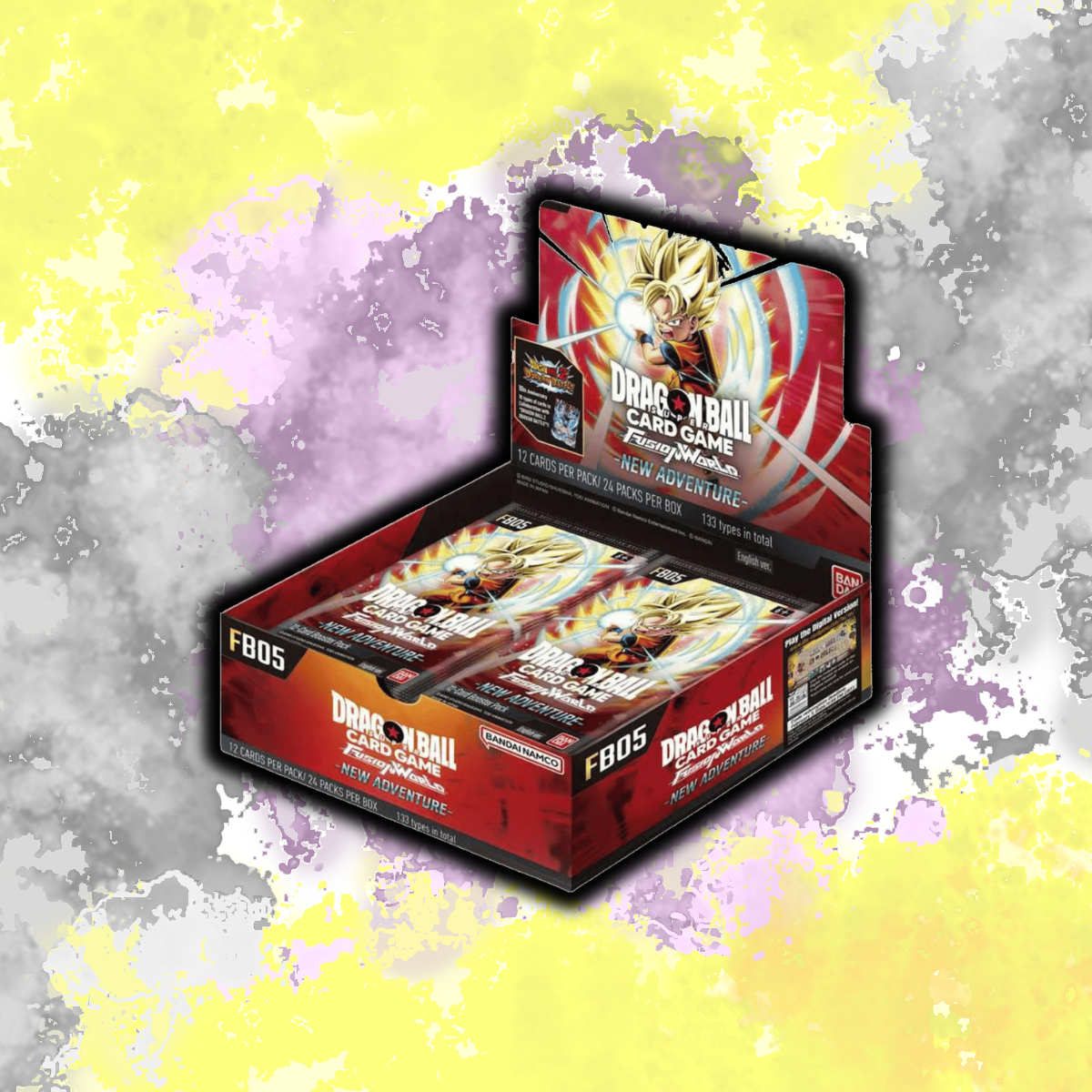 (English) Dragon Ball Fusion World - FB05 New Adventure - Booster Box