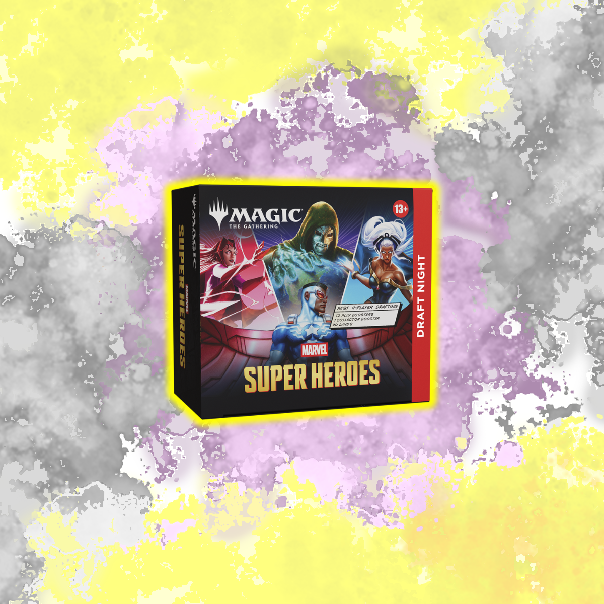 (English) Magic: The Gathering - Marvel Super Heroes - Draft Night Box