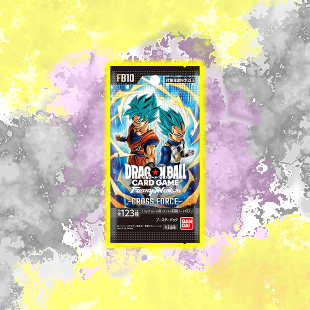 Japanese) Dragon Ball Fusion World - FB10 Cross Force