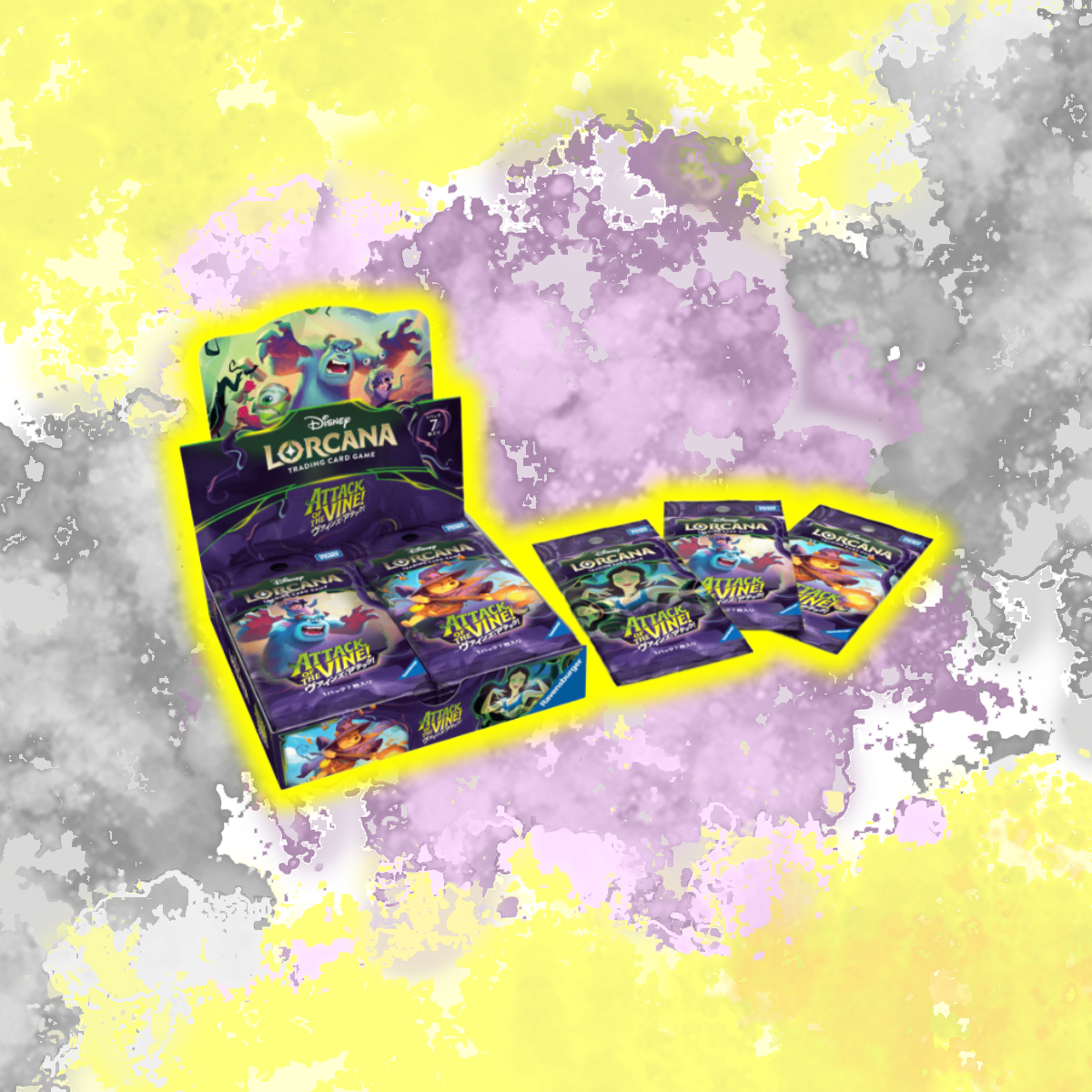 SHIPS 30 JUL (Japanese) Lorcana - Attack of the Vine! - Booster Box