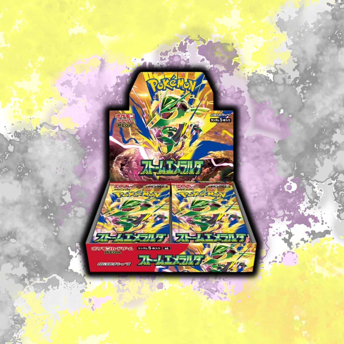 WAVE 2 SHIPS 19 AUG 2026 (Japanese) Pokémon - Storm Emeralda - Booster Box