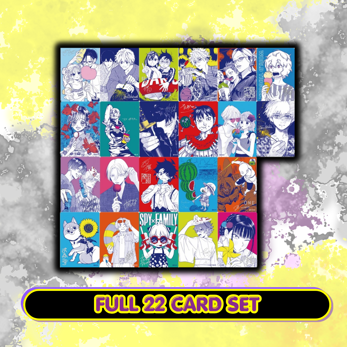 SHIPS 23 JUL (Japanese) Full NatsuComi - Metakira 22 Promo Card Set