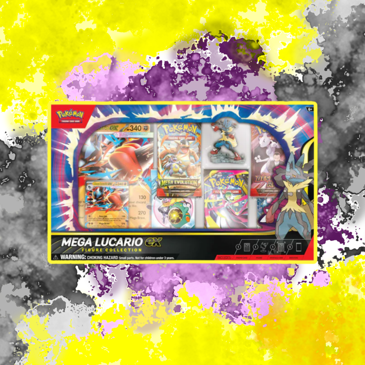 (English) Pokémon - Mega Lucario ex Premium Figure Collection