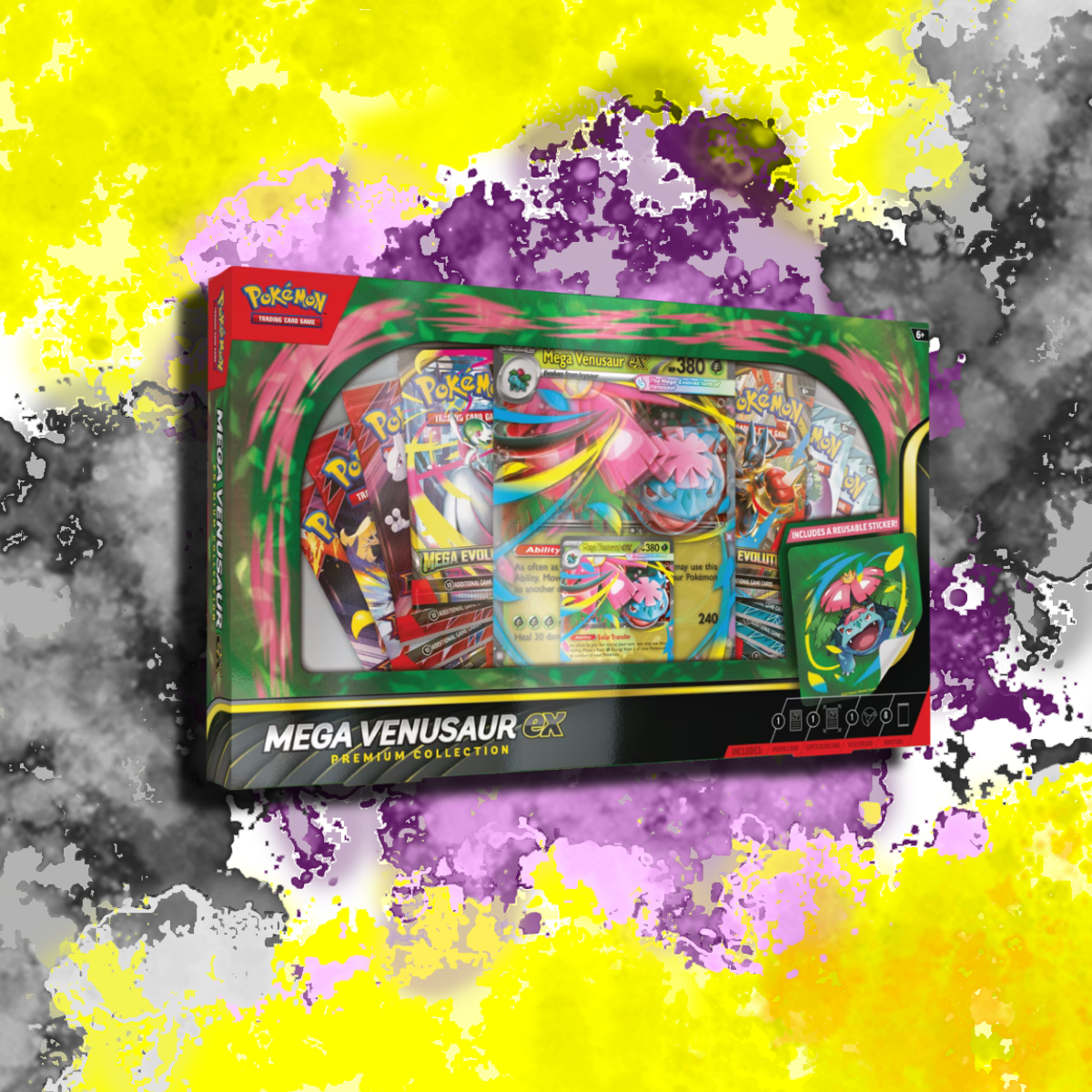 (English) Pokémon - Mega Venusaur ex Premium Collection