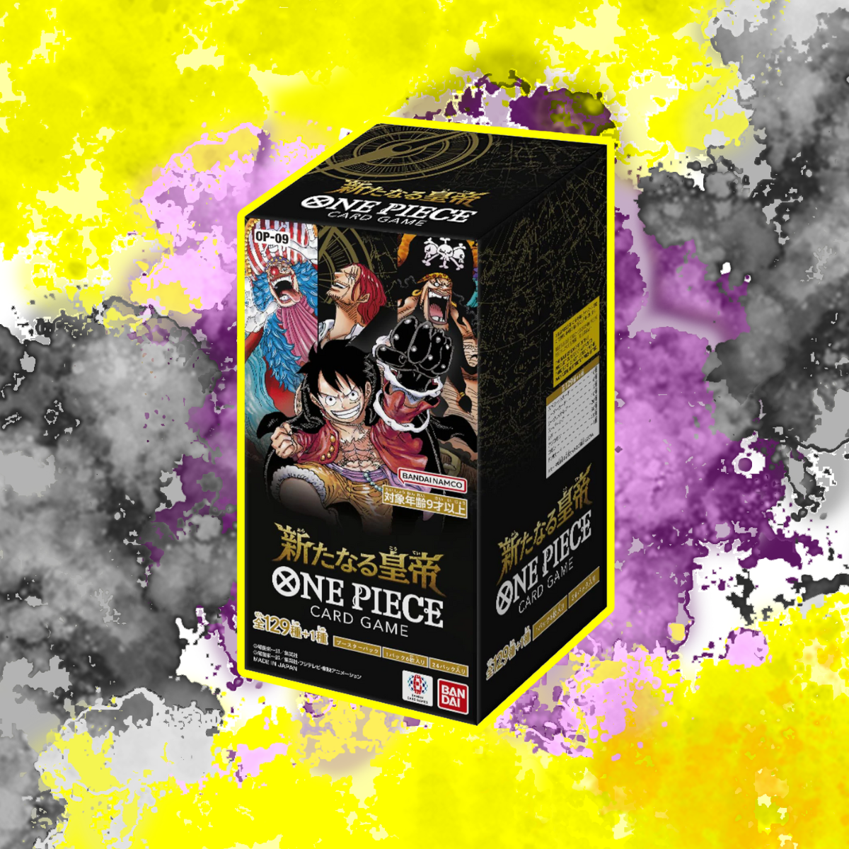 (Japanese) One Piece OP09 - Emperors in the New World - Booster Box