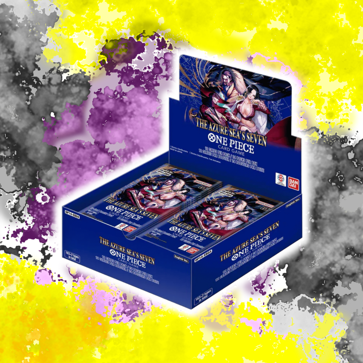 (English) One Piece OP14 - The Azure Sea's Seven - Booster Box