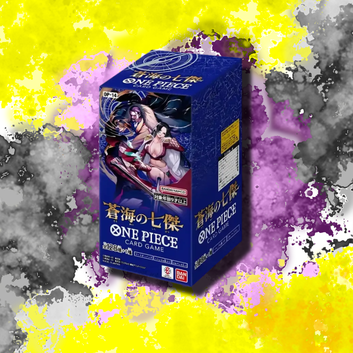 (Japanese) One Piece OP14 - The Azure Sea's Seven - Booster Box