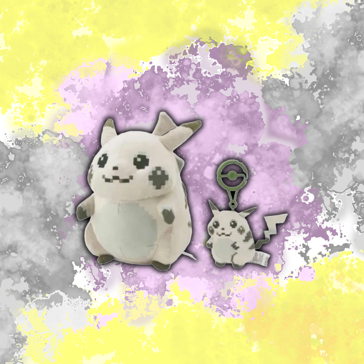 Pokémon - 30th Anniversary Pikachu Plush & Keychain Combo