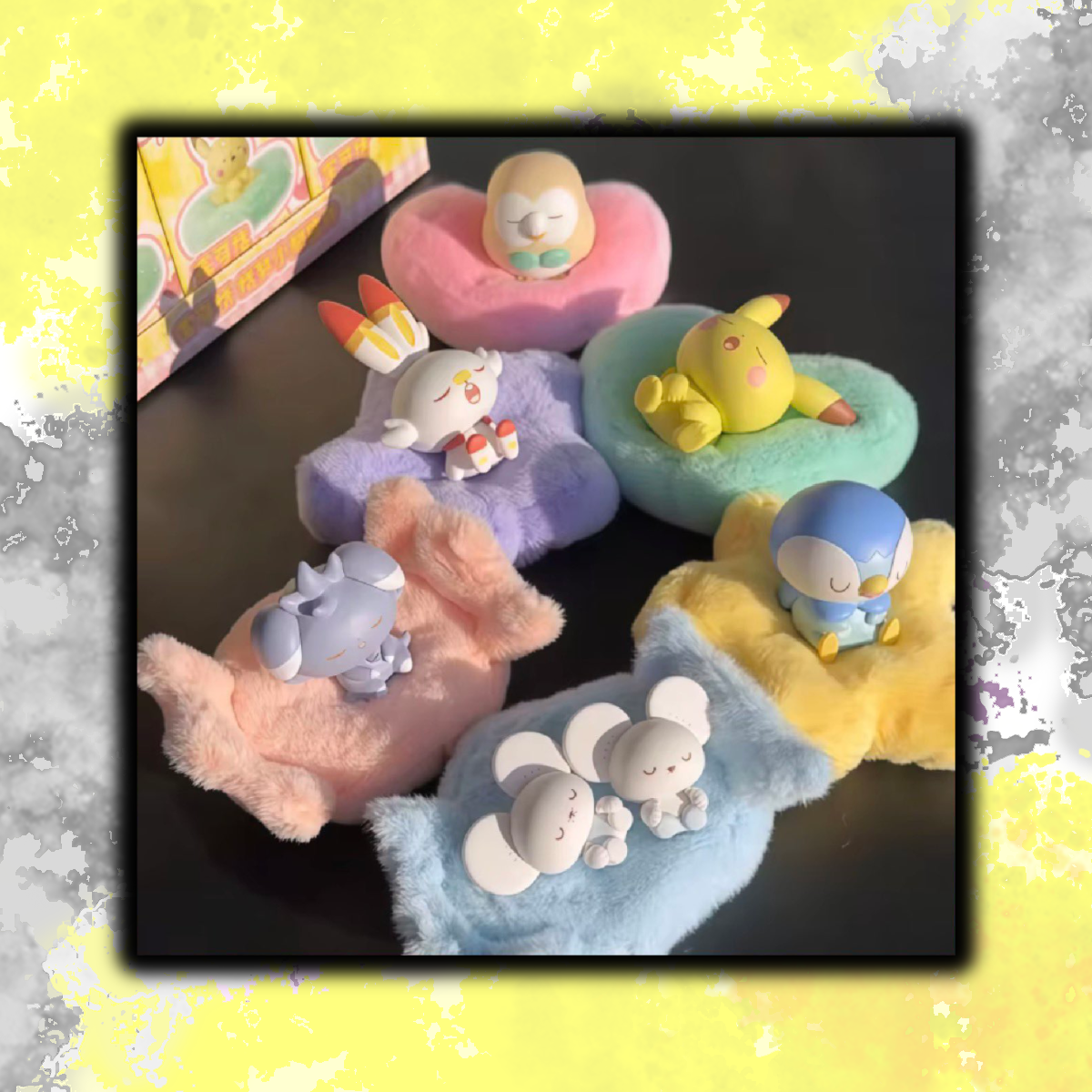 (Chinese) Holly Box Pokémon PokePeace Nap Figures Blind Box