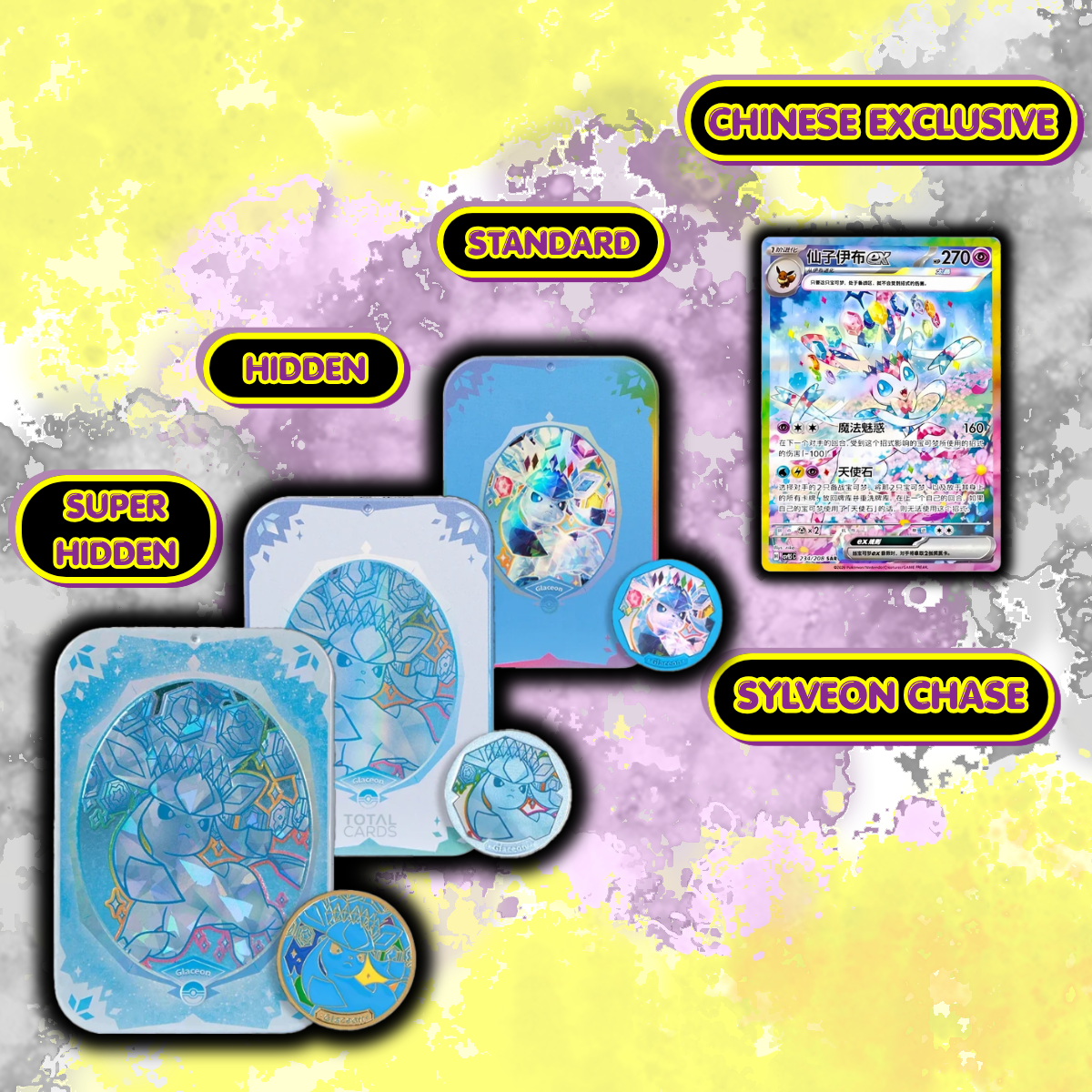 *PRE-ORDER* (Chinese) Pokémon - Crystal Gathering Accessory Box (RANDOM)