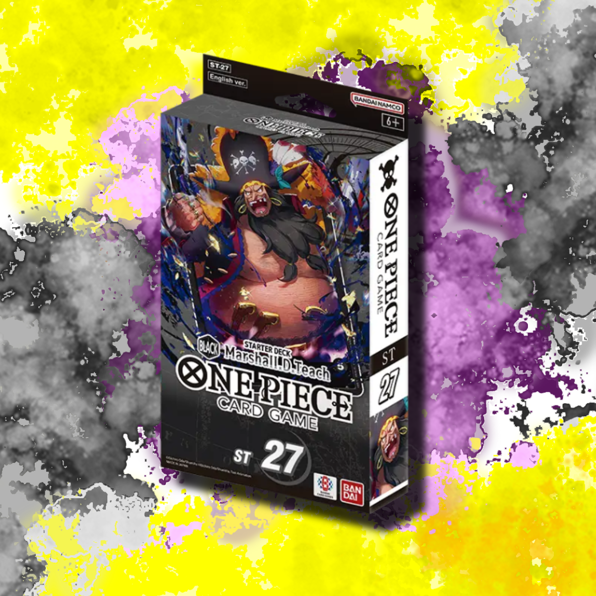 (English) One Piece - ST27: Marshall.D.Teach - Starter Deck