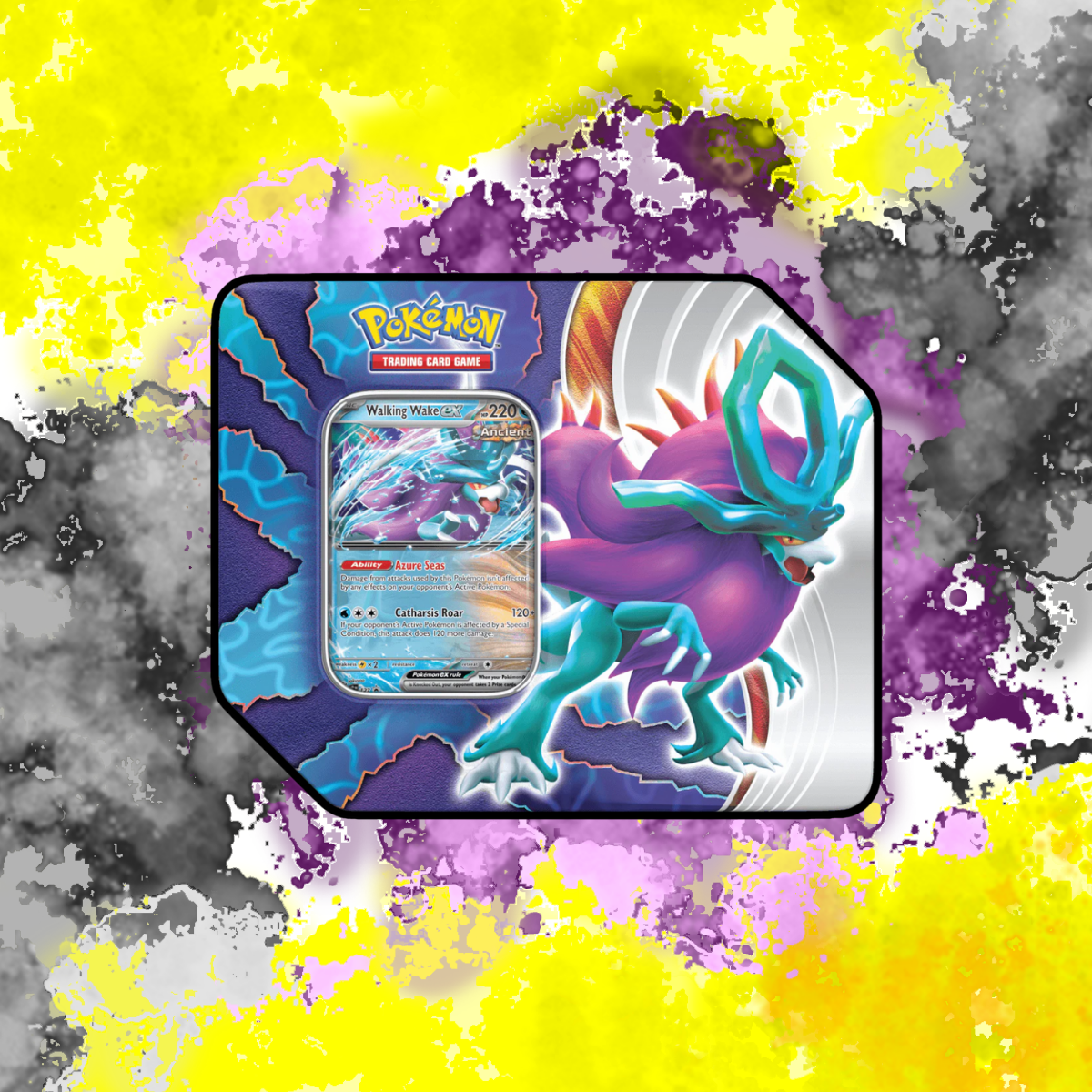 (English) Pokémon - 2025 Walking Wake ex Tin